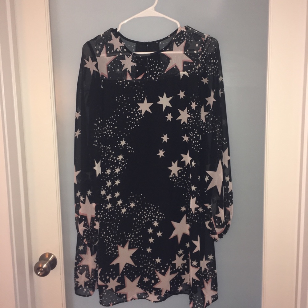 Eva Mendez Maribel Star Print  Dress - Picture 2 of 5